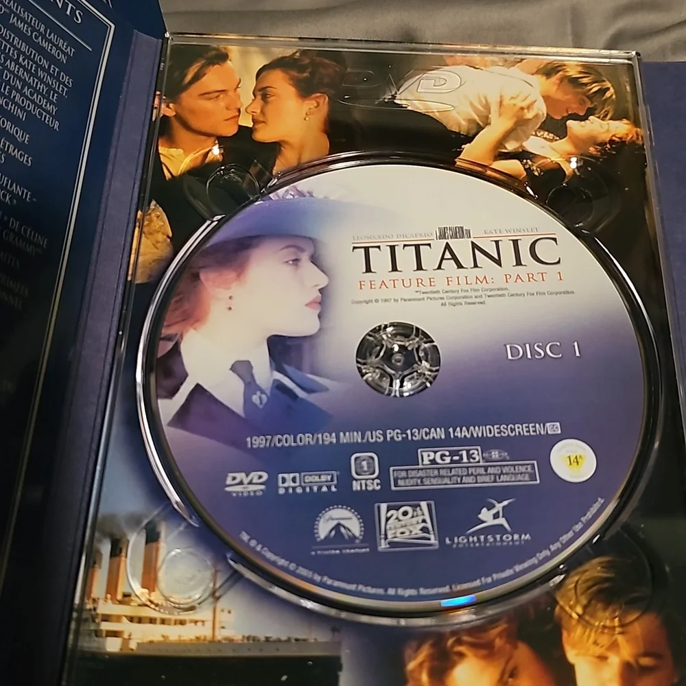 Digitally mastered special‎ collectors edition Titanic in very good condition - Picture 5 of 6